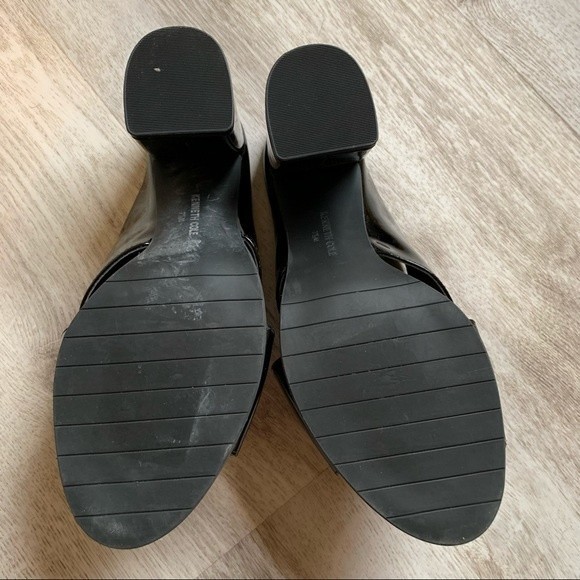 Kenneth Cole Lyra Black Mules, Size 7 1/2 - Picture 4 of 6